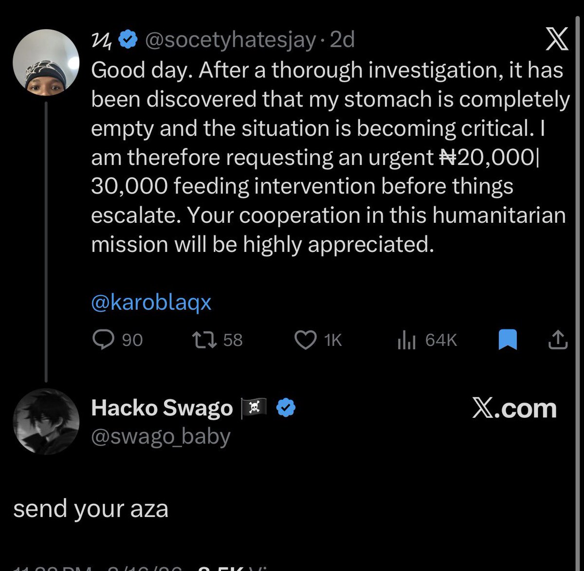 ᜰDave 𓃵×͜× tweet media