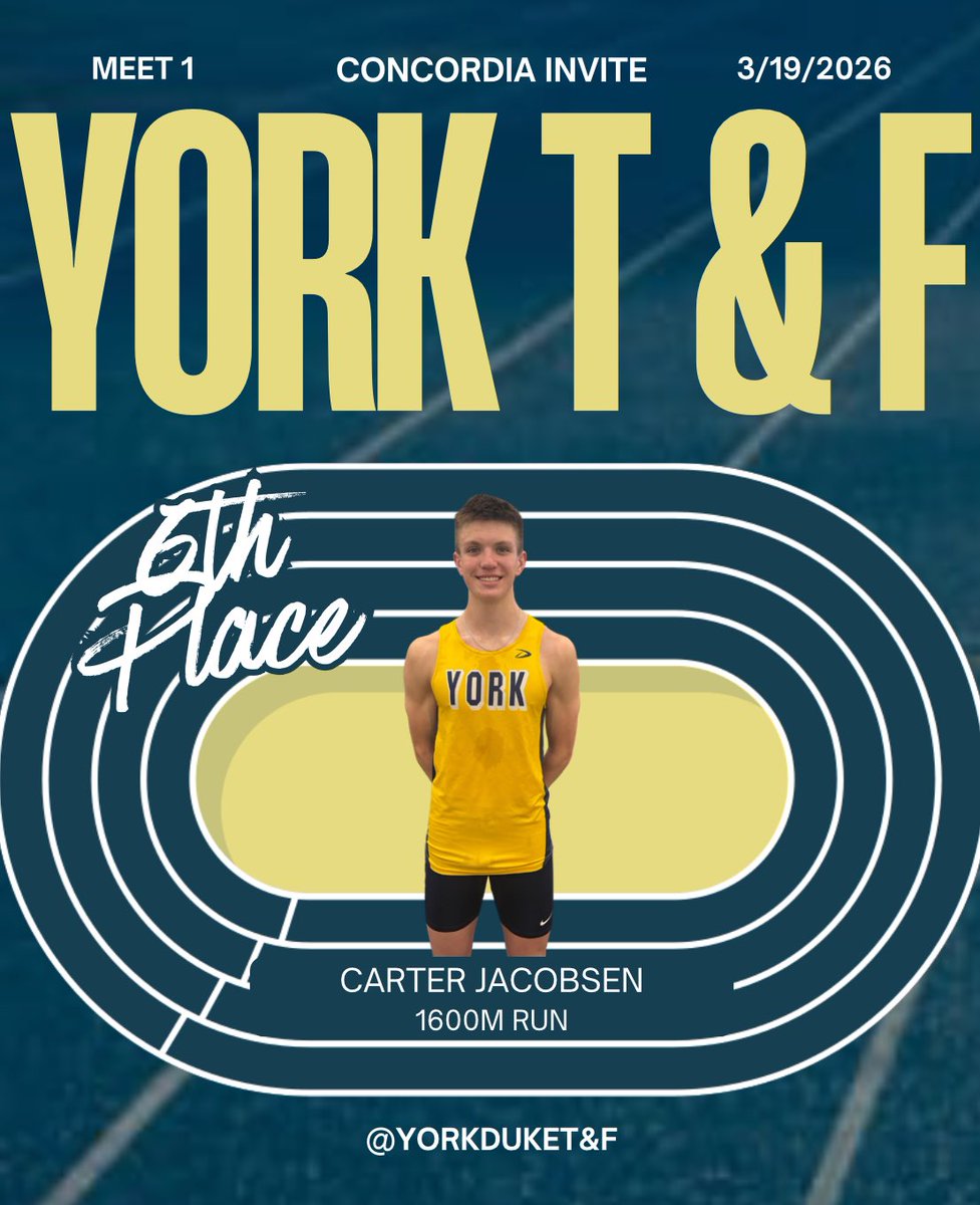 York Track & Field tweet media