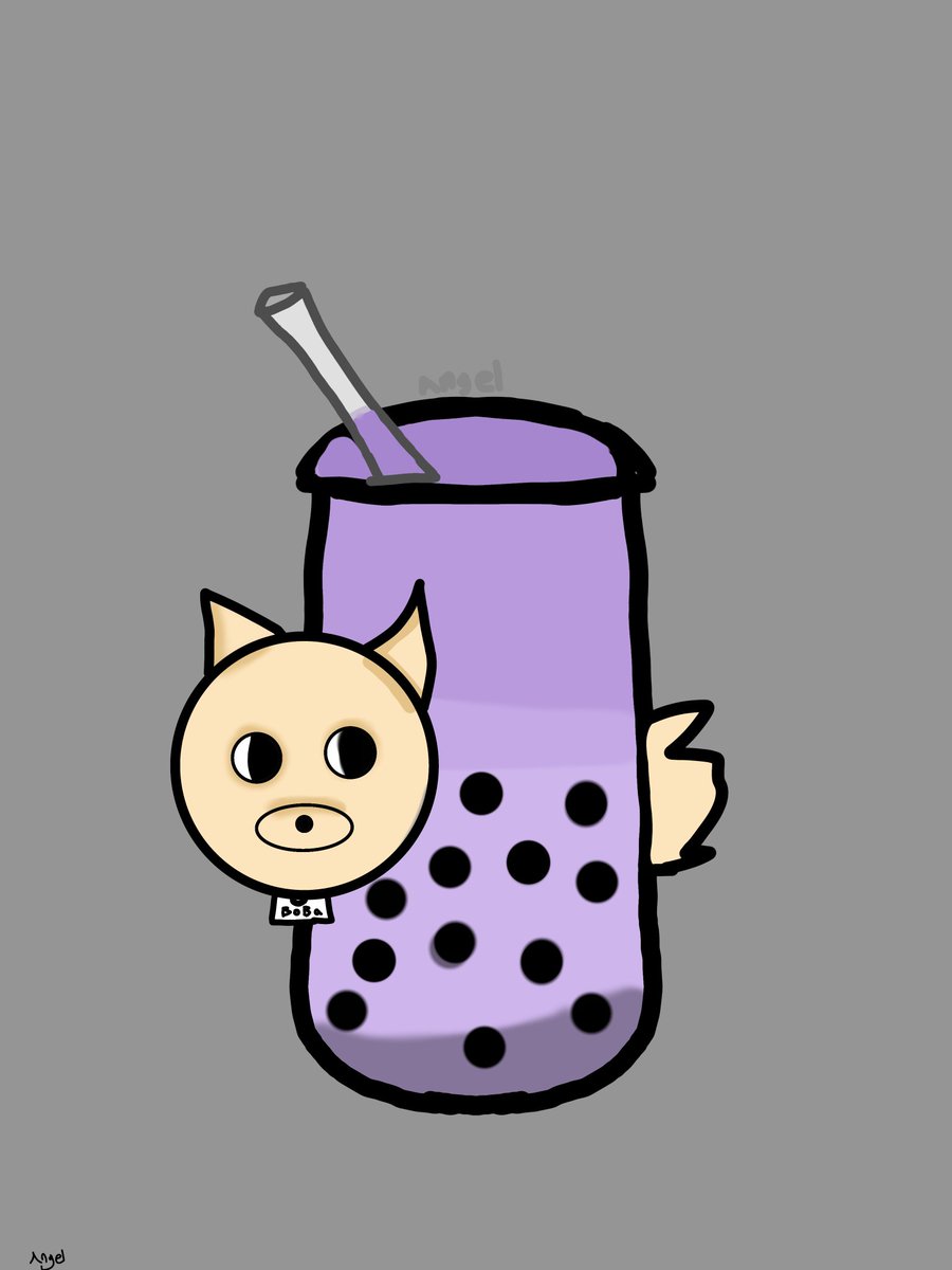Minitoonskid's tweet image. Now, I normally post art On my main but like, this is Boba in boba 
#minimoon #fanart #piggy #roblox #piggytwt #robloxpiggy #art #piggyfanart #robloxart