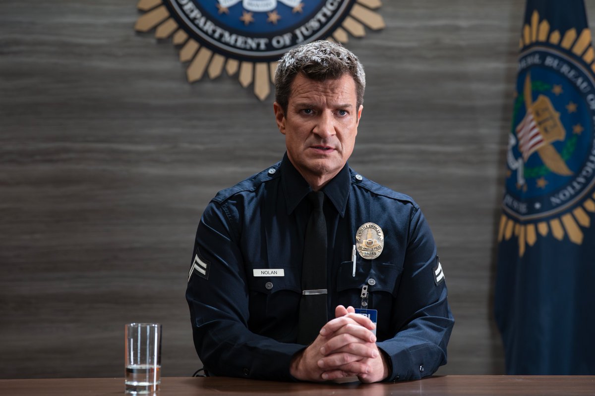 TheShopTalkPod_'s tweet image. Nolan back in long sleeves and Bailey’s back from DC 👤👀 #Bailan #TheRookie