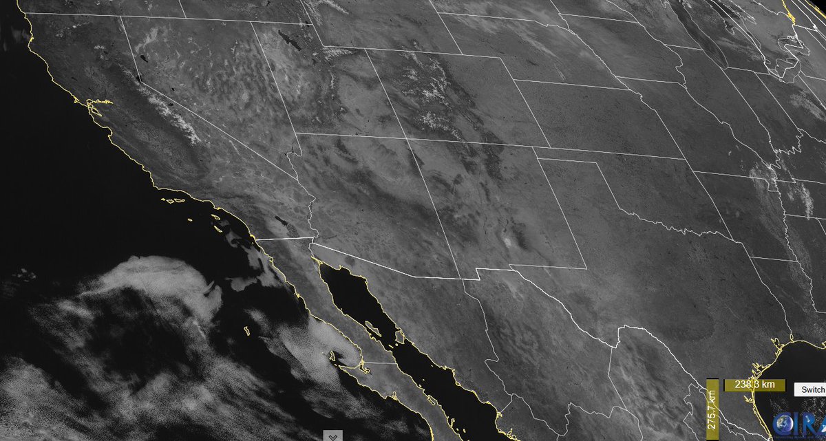 SeattleWXGuy's tweet image. How insane is the ridge over the Soutwest USA?
You could drive from Northern California to East Texas and not even SEE a cloud of any type. #cawx #azwx #nmwx #txwx