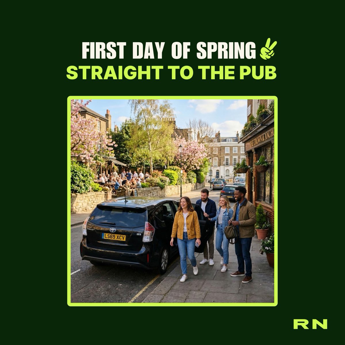 ridenear's tweet photo. First day of spring, and suddenly every pub garden in the UK feels like the right decision 🌸

What are your weekend plans? 👇

#FirstDayOfSpring #SpringVibes #RideNear https://t.co/5Y2uV8eZnr