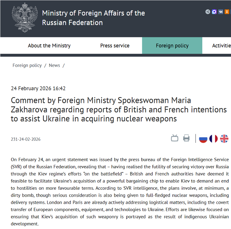 GP WMD Counter Disinfo tweet media