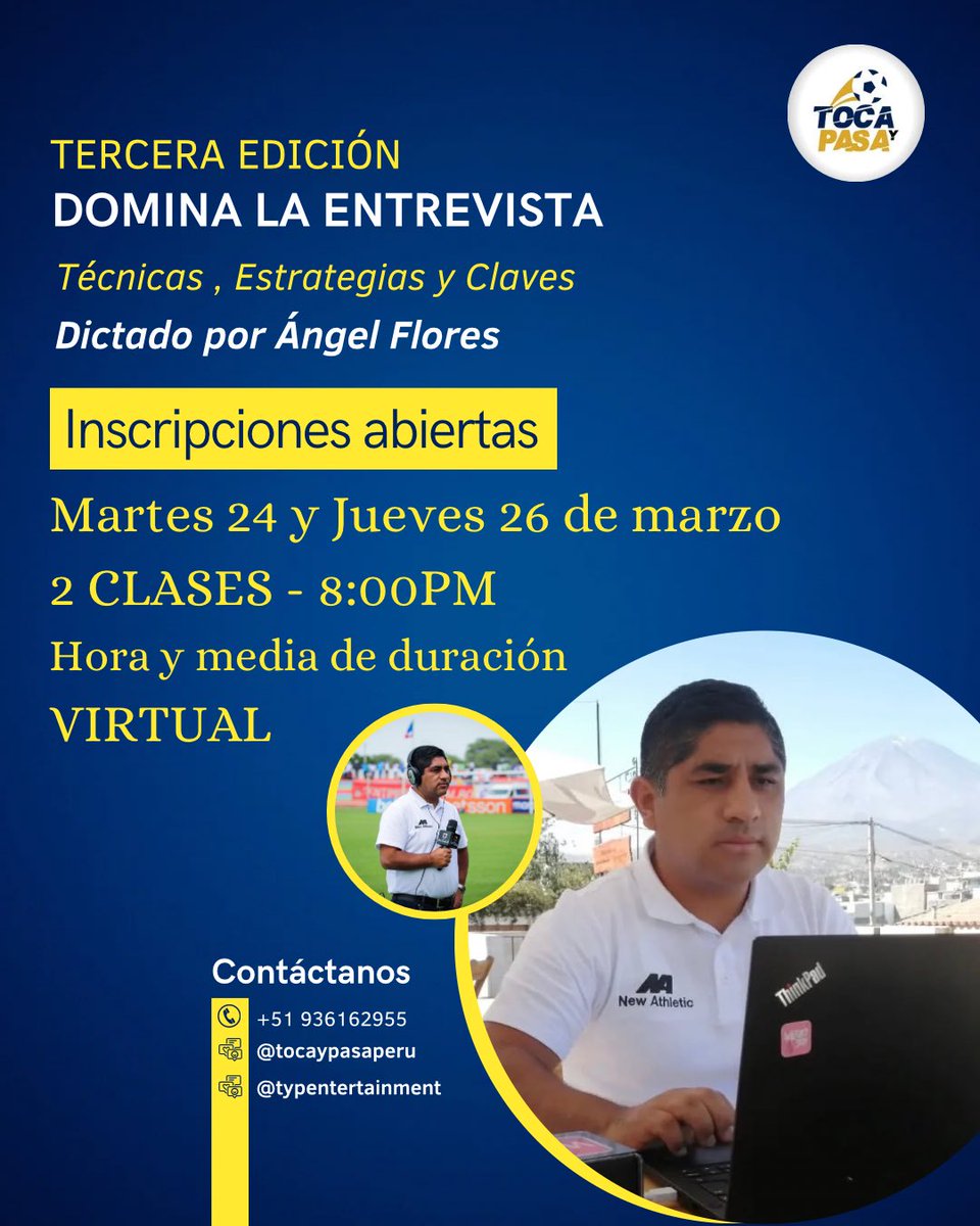 TOCA Y PASA PERÚ tweet media