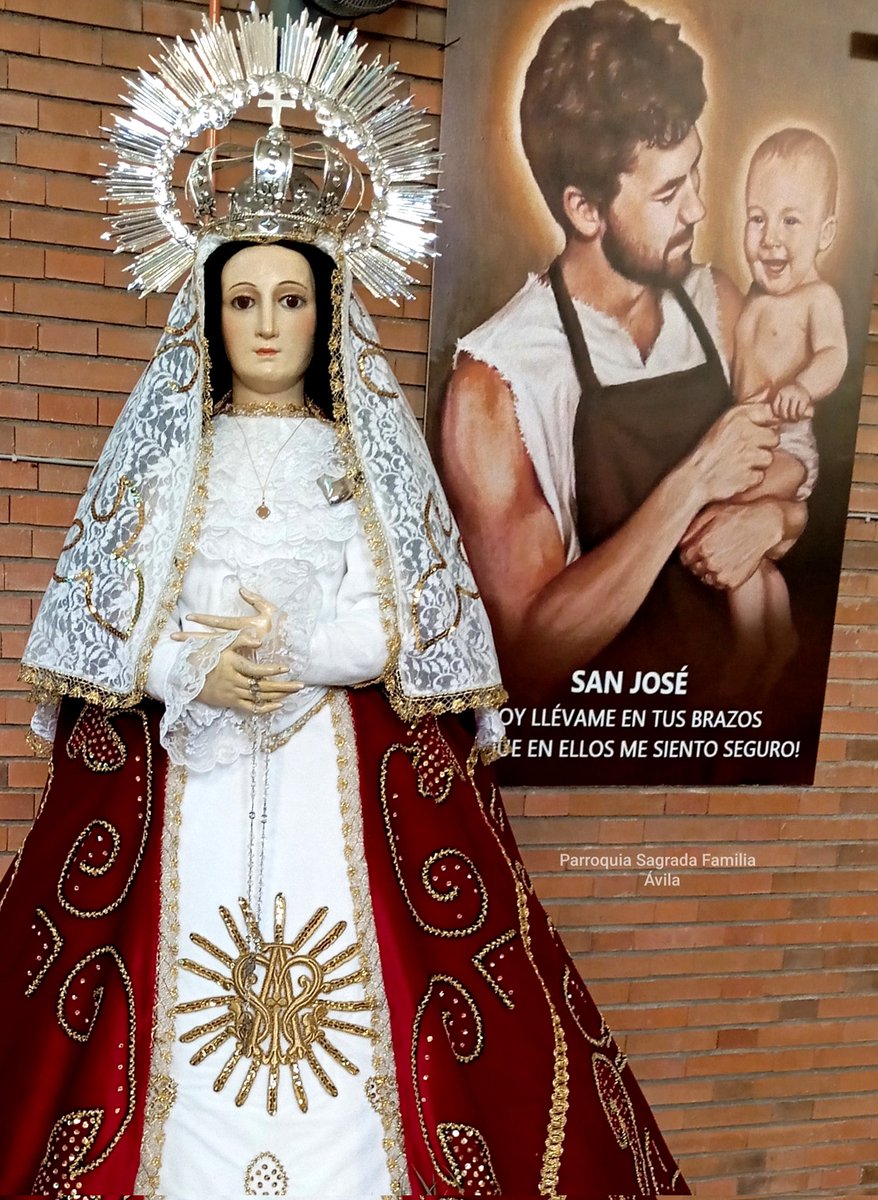 Celebramos con gozo la Solemnidad de #SanJosé. Esposo de la Santísima Virgen, padre adoptivo del Señor y custodio y protector de la #SagradaFamilia. Felicitamos a los sacerdotes y seminaristas, a los padres y a todas las personas que llevan el nombre del Santo. #Ávila