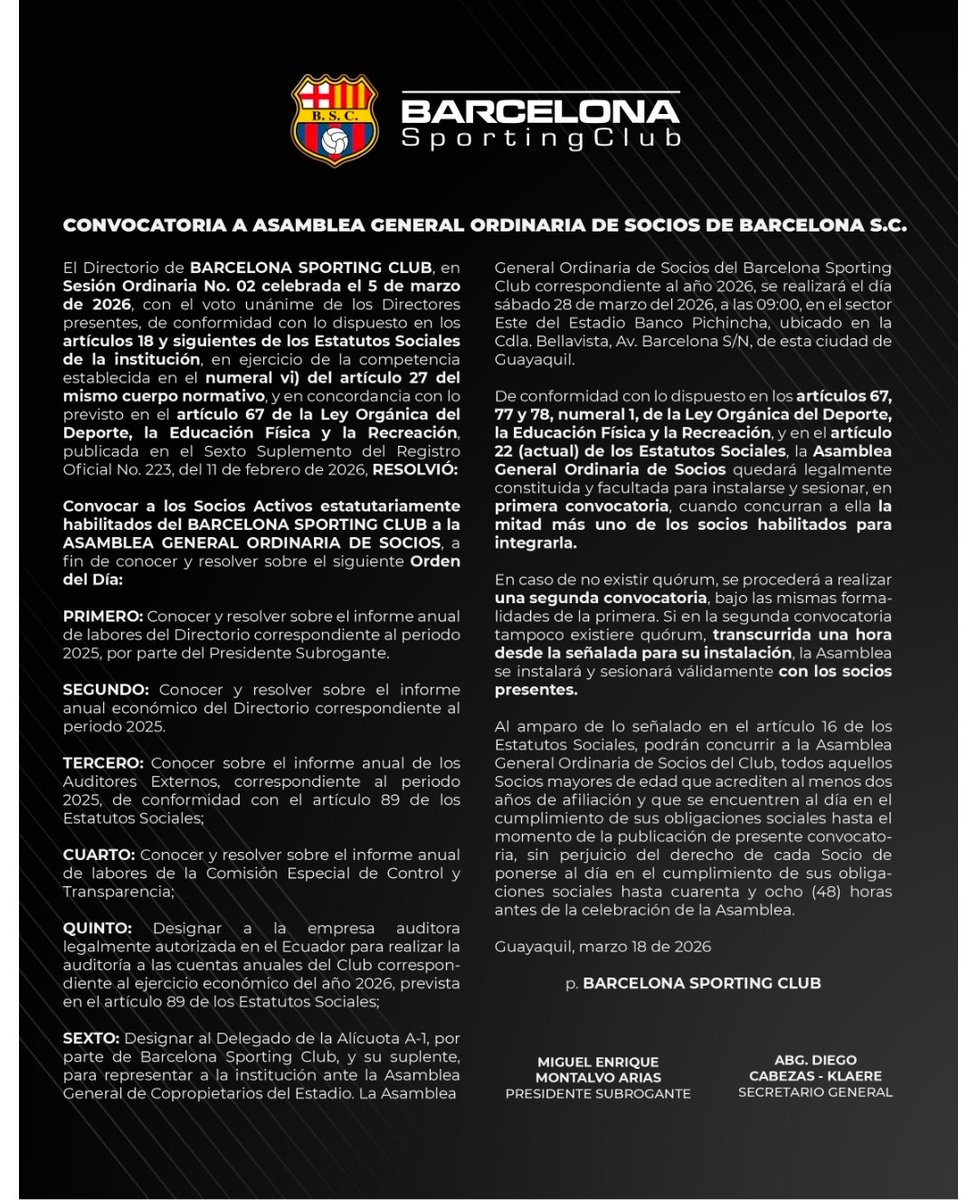 La Voz del Socio BSC tweet media
