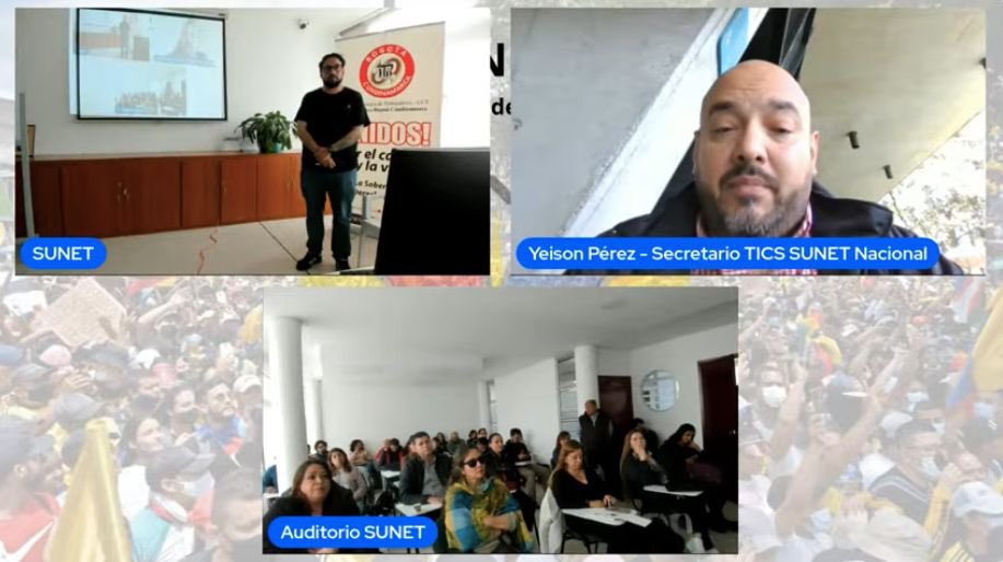 SUNET Bogotá tweet media