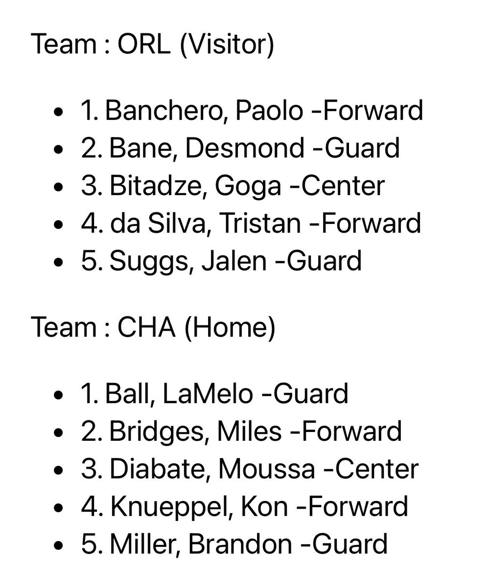 Orlando Magic PR tweet media