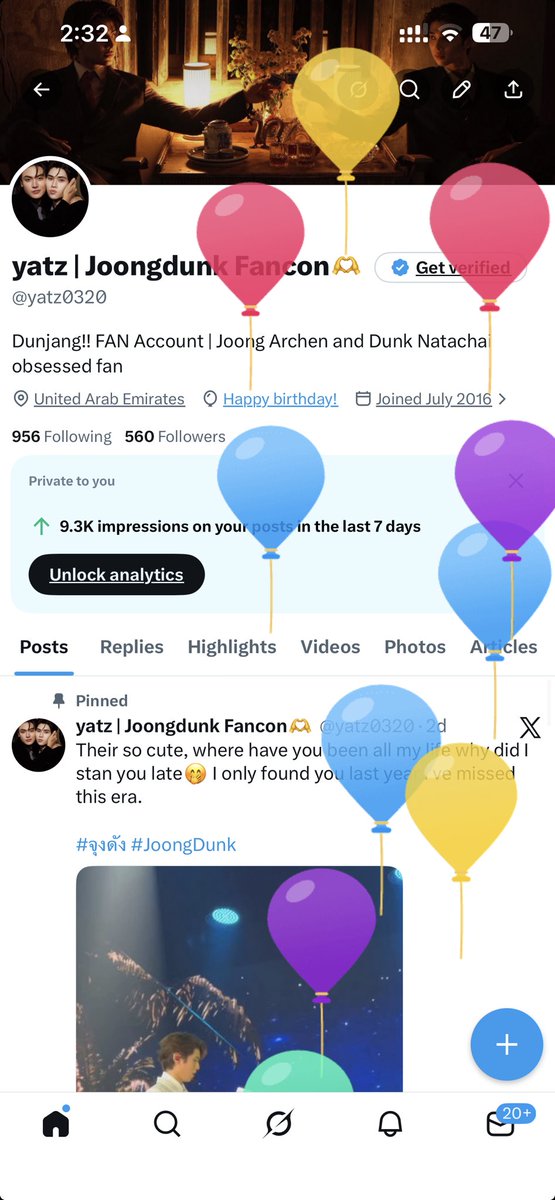 yatz | Joongdunk Fancon🫶 tweet media