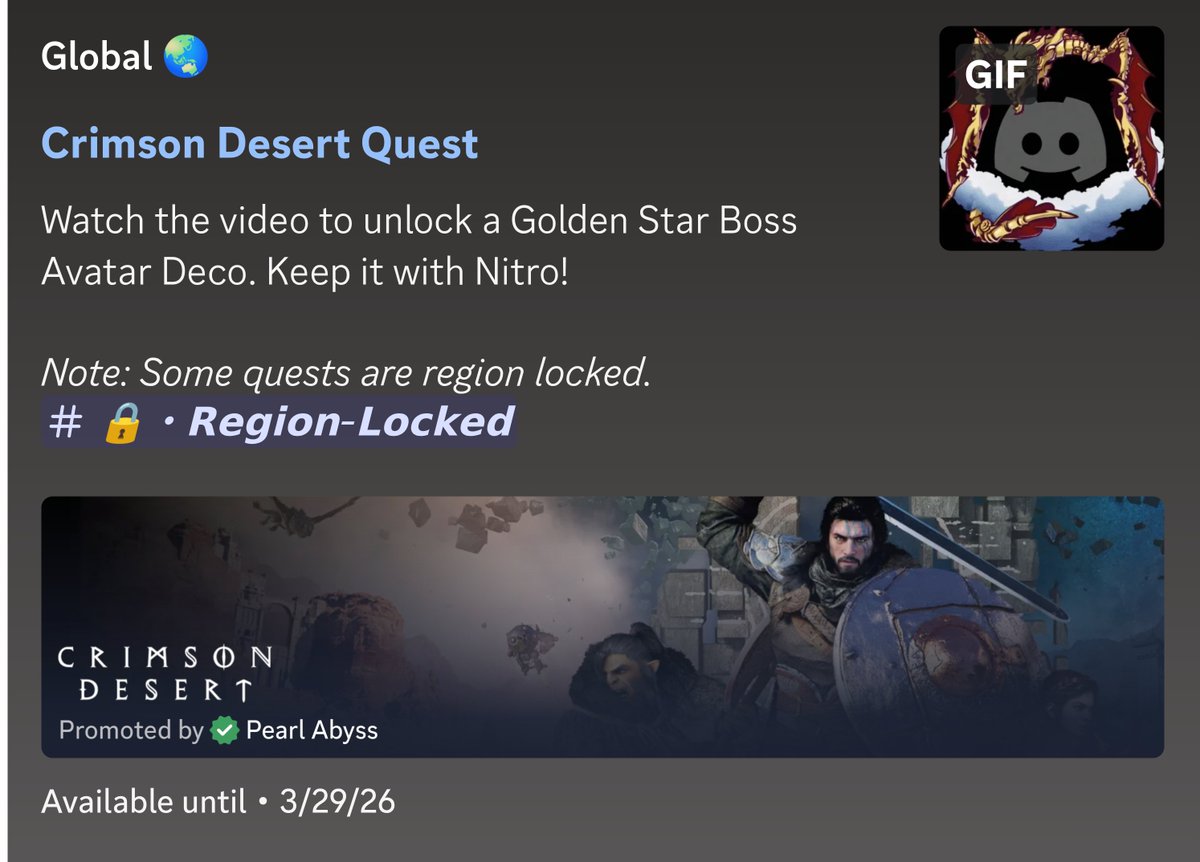 Discord Quest Notifications tweet media