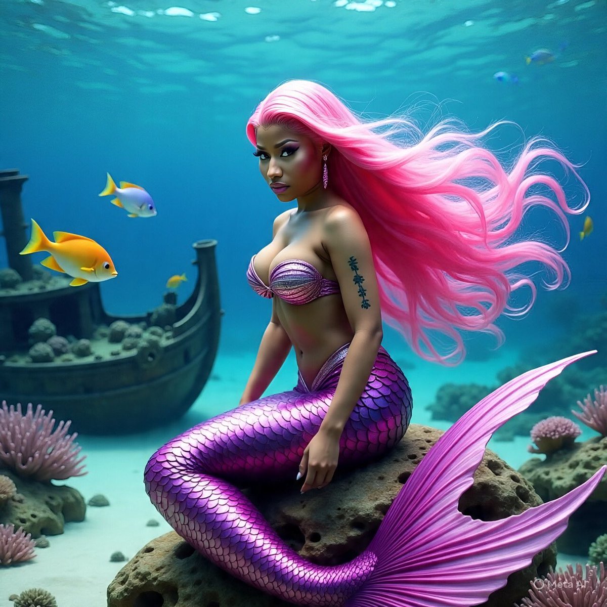 yefitbarbiebtch's tweet photo. @NICKIMINAJ My Favorite Mermaid 👑🧜🏼‍♀️🎀🐠🌊 
Love you so much Queen 💕💕💕💕💕 https://t.co/3zy5rVXzZh