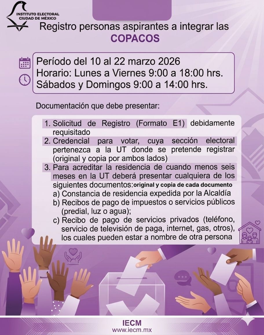 Distrito 17 IECM tweet media