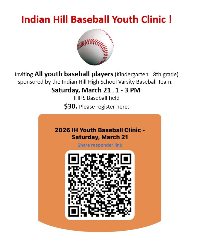Indian Hill Baseball tweet media