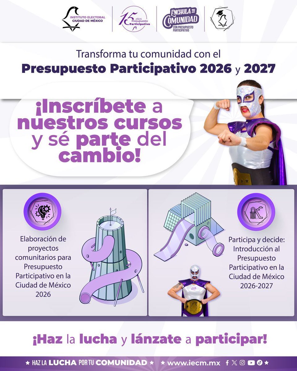Participación IECM tweet media