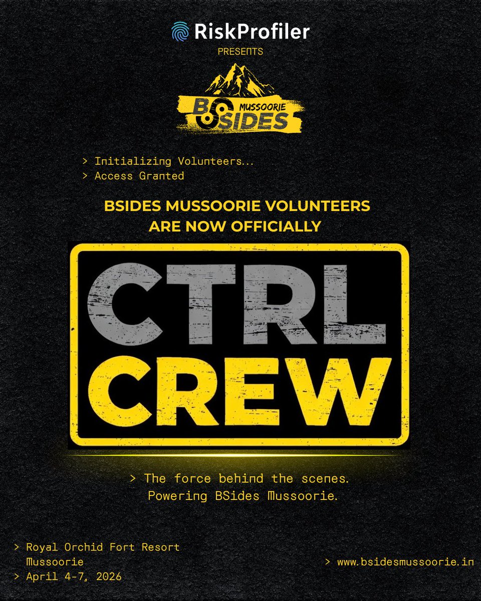 Security Bsides Mussoorie tweet media