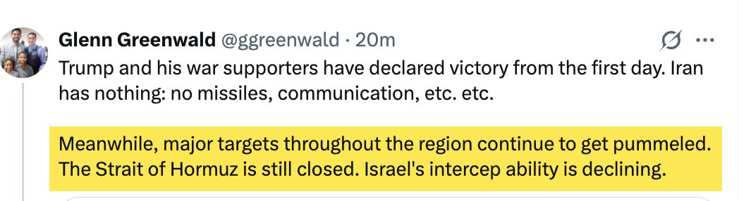Glenn Greenwald tweet media