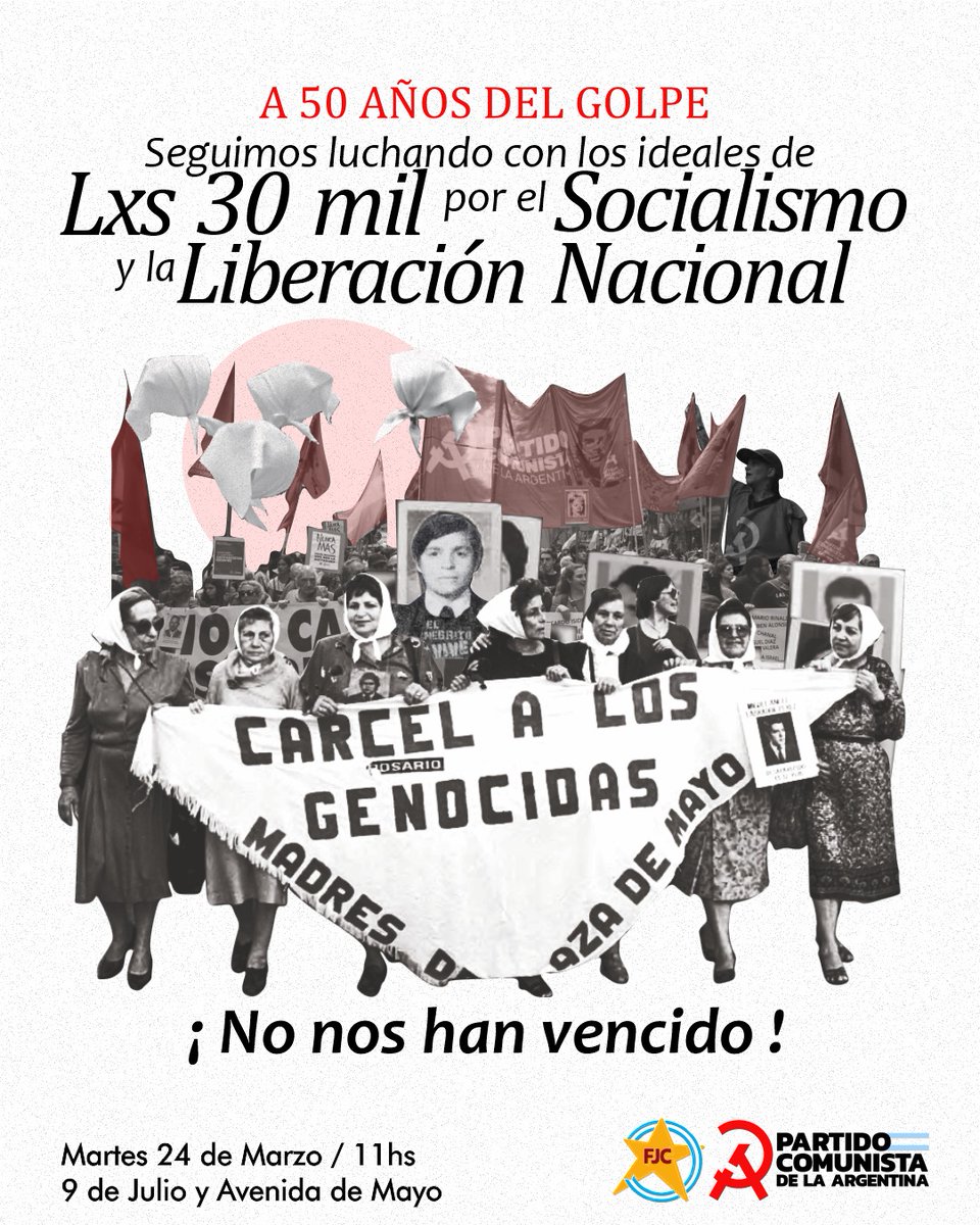 Partido Comunista de la Argentina - Cuenta Oficial tweet media