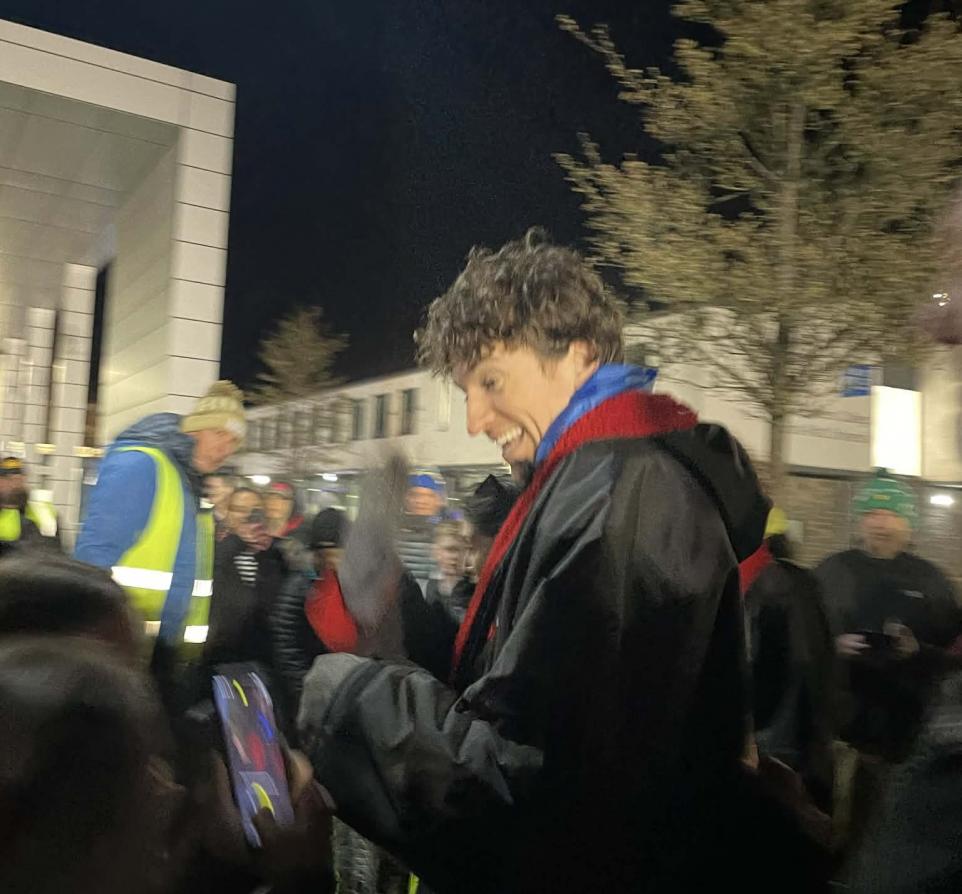 qadiryusfzai's tweet image. When celebrities pedal hundreds of miles for welfare, one wonders if state systems have yielded to showbiz stunts. Greg James raises £2.5m, yet the underlying questions remain. 🚴‍♂️ 
#GregJames #ComicRelief