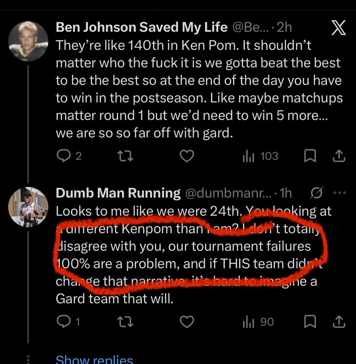 Dumb Man Running tweet media