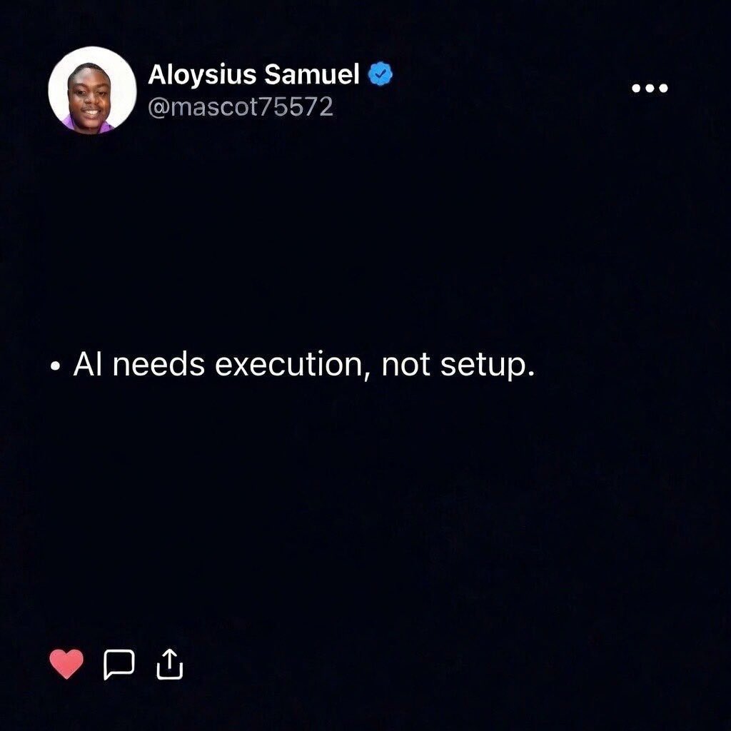 Aloysius Samuel | AI & SaaS tweet media