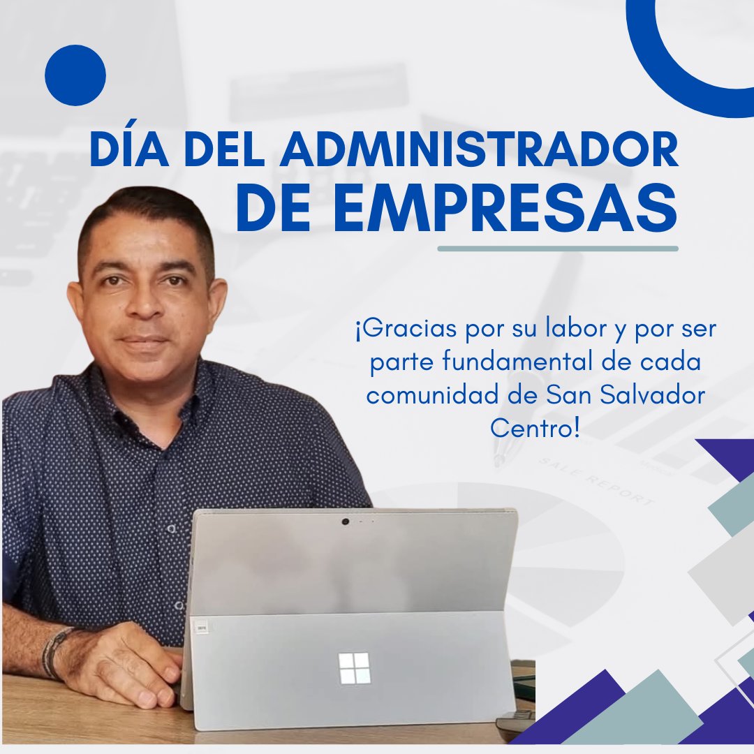 ARENA_SSC's tweet photo. En el Día del Administrador de Empresas, reconocemos el compromiso del Concejal Alejandro Nochez quien trabaja con responsabilidad y visión por nuestras comunidades.
¡Gracias por su labor y por ser parte fundamental de cada comunidad de San Salvador Centro! 👏
 #ConcejalesARENA https://t.co/yJtk6Sy8WC