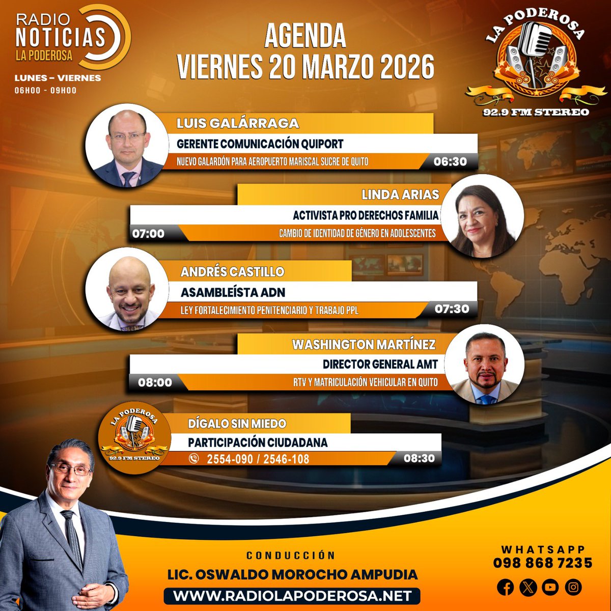 La Poderosa 92.9 FM tweet media