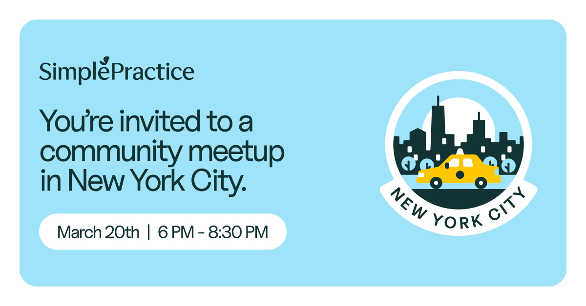 SimplePractice tweet media