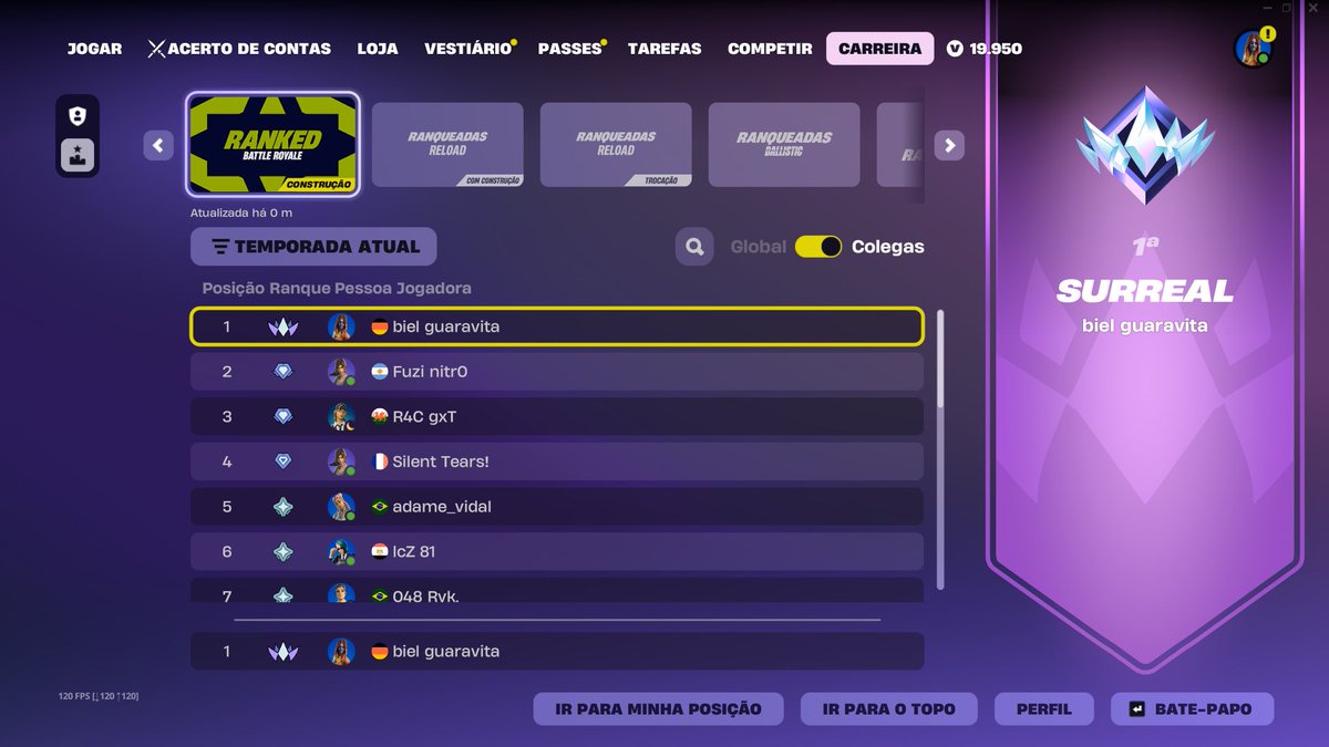 Missão cumprida , já pode vim a nova season resenha , season tá top