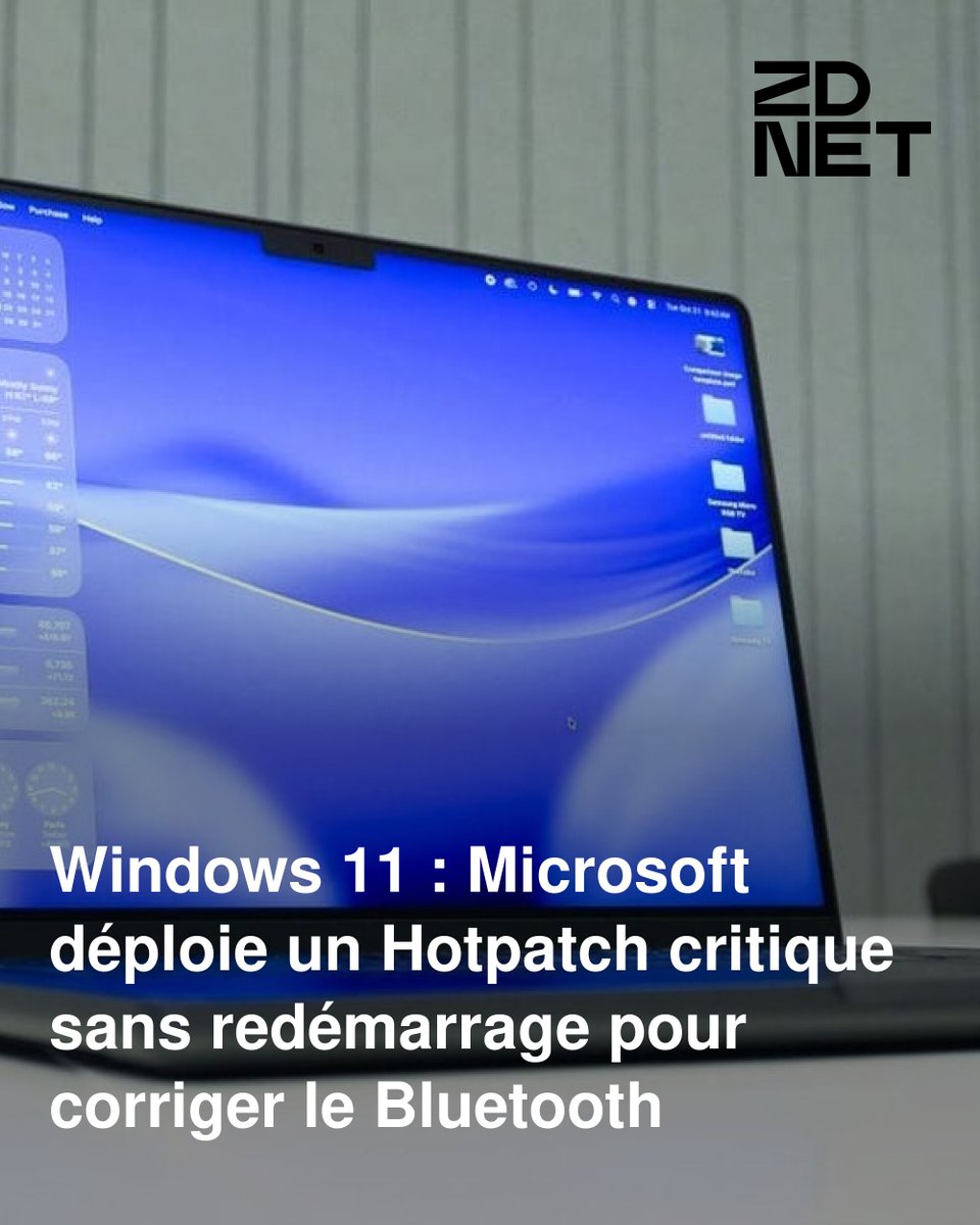 ZDNet.fr tweet media