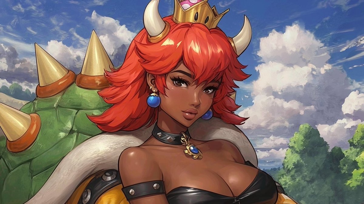 tim_ozone's tweet photo. Princess Bowser 🐢 👑 👁️💯 V8 https://t.co/Z4EIP8IYdV