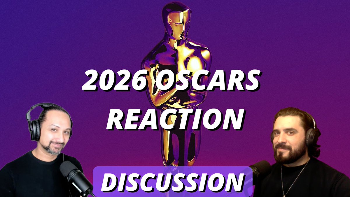 ThePanelBros's tweet photo. NEW EPISODE! EP 94: 2026 OSCARS REACTION. The Panel Bros react to and discuss the 2026 Oscars! 🎙🎧
 
Click here 👉🏽https://t.co/YPQCFoEvsD

@MrMarchack 
@RickESegarra 

#Movies #Youtube #Podcast #Oscars #Weapons #Hamnet #MartySupreme #Frankenstein #Sinners #OBAA #ThePanelBros https://t.co/ZIC4i9QYaI
