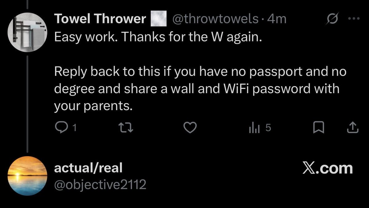 Towel Thrower 🌫️ tweet media