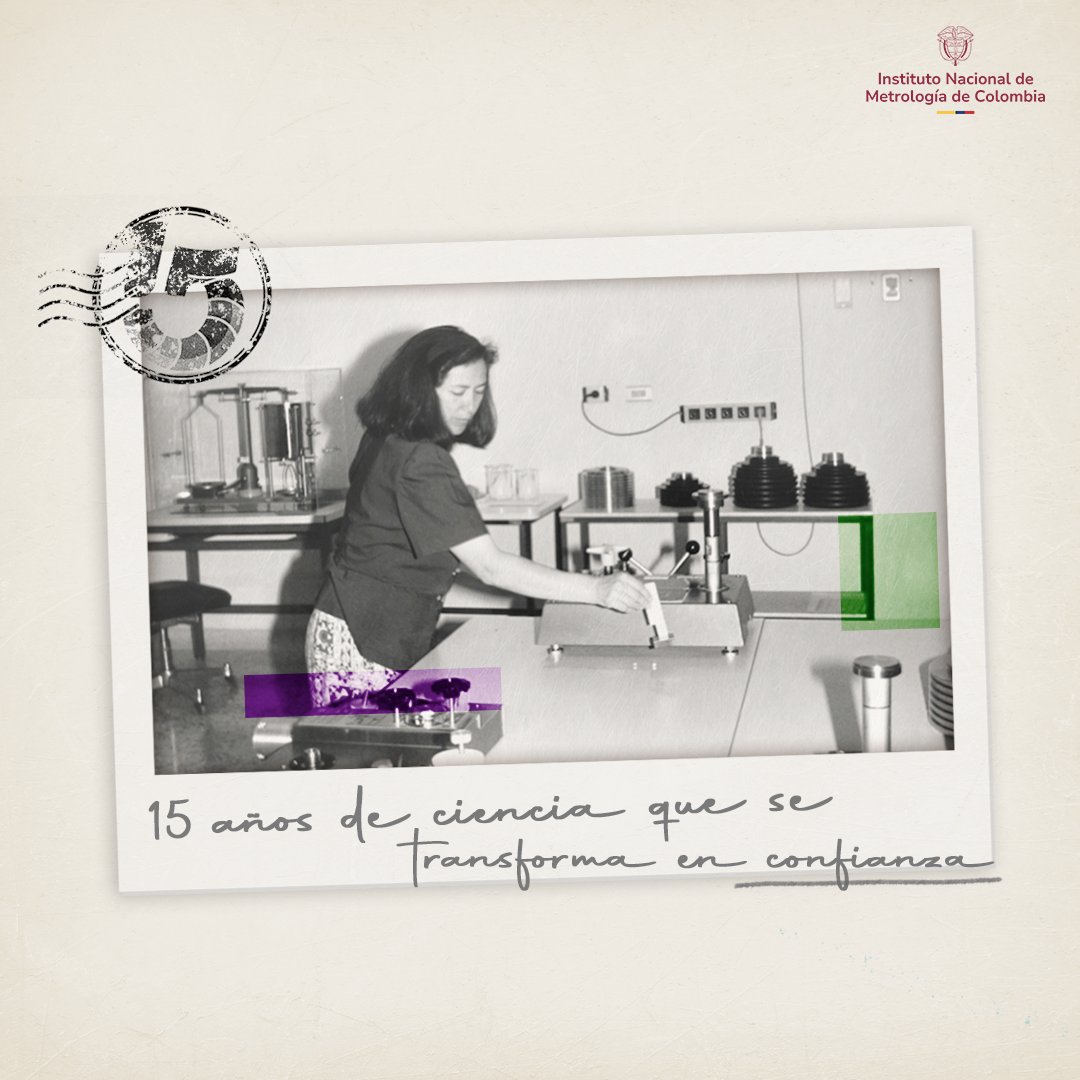 Instituto Nacional de Metrología - INM de Colombia tweet media