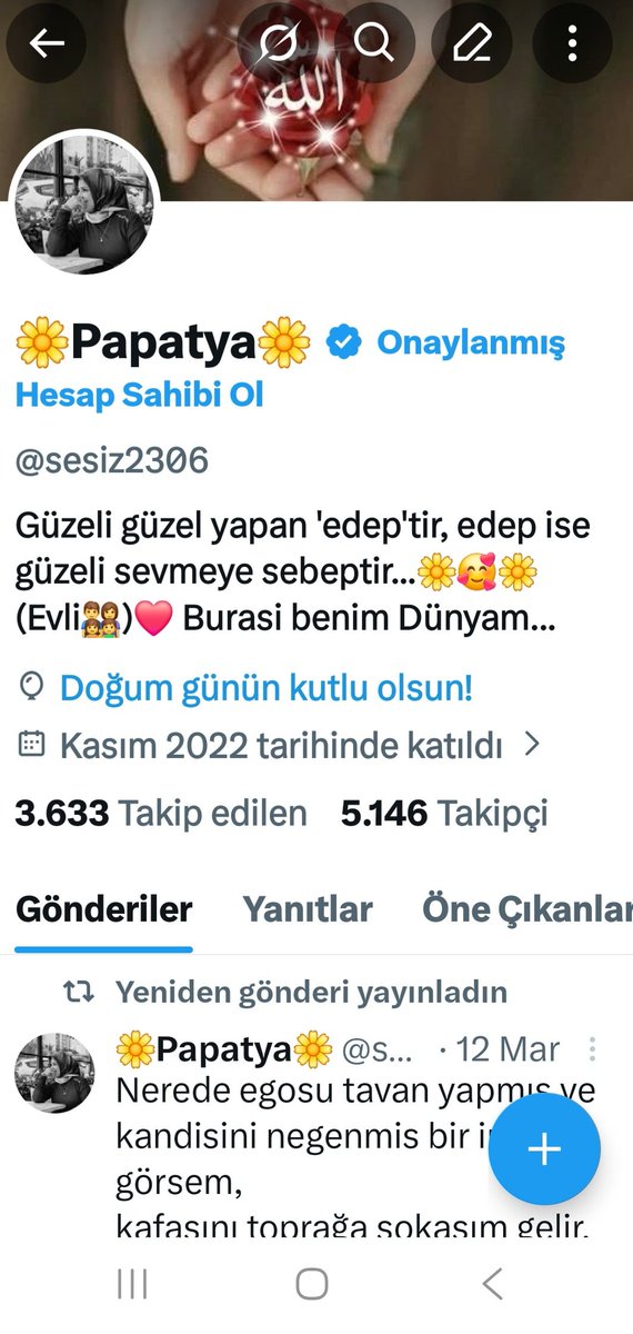 🌼Papatya🌼 tweet media
