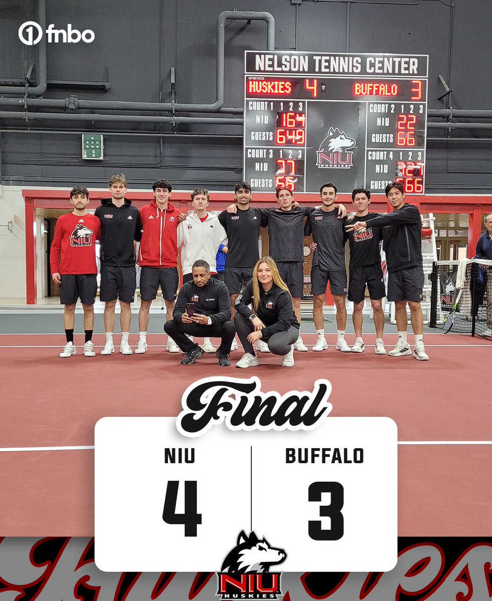 NIU Men's Tennis tweet media