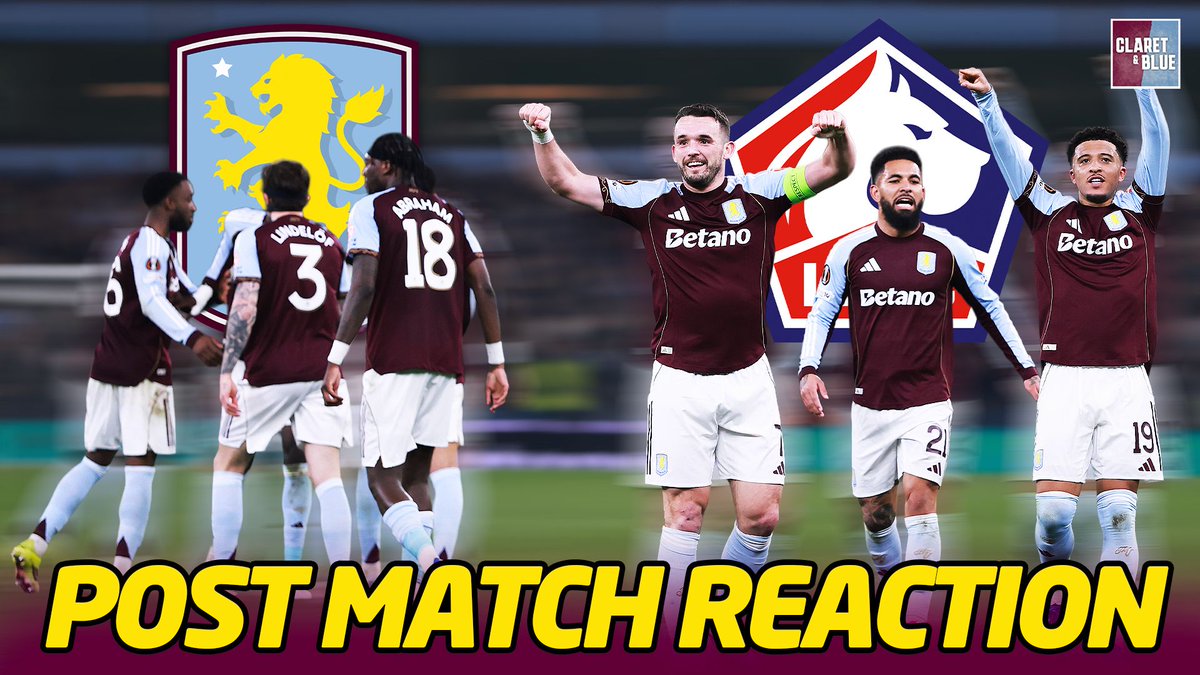 Claret & Blue tweet media