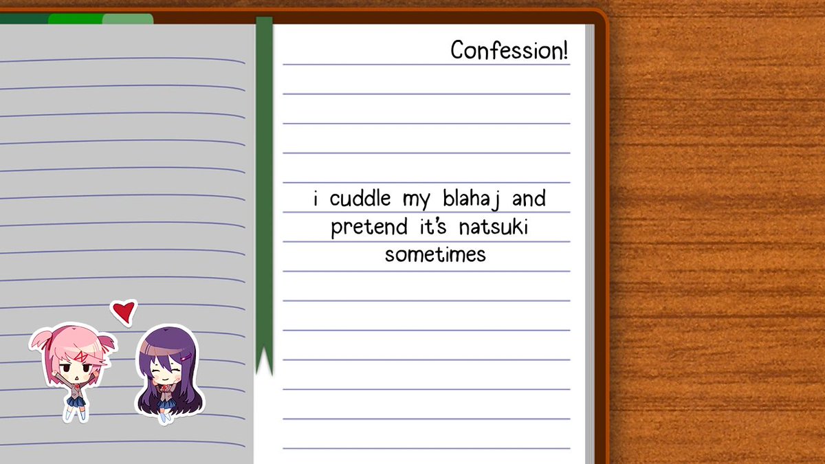 Doki Doki Literature Club Confessions tweet media