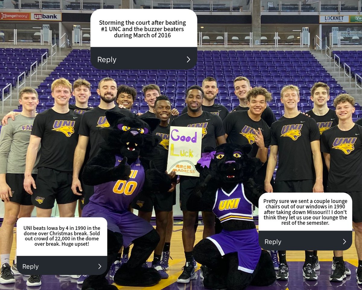 University of Northern Iowa tweet media