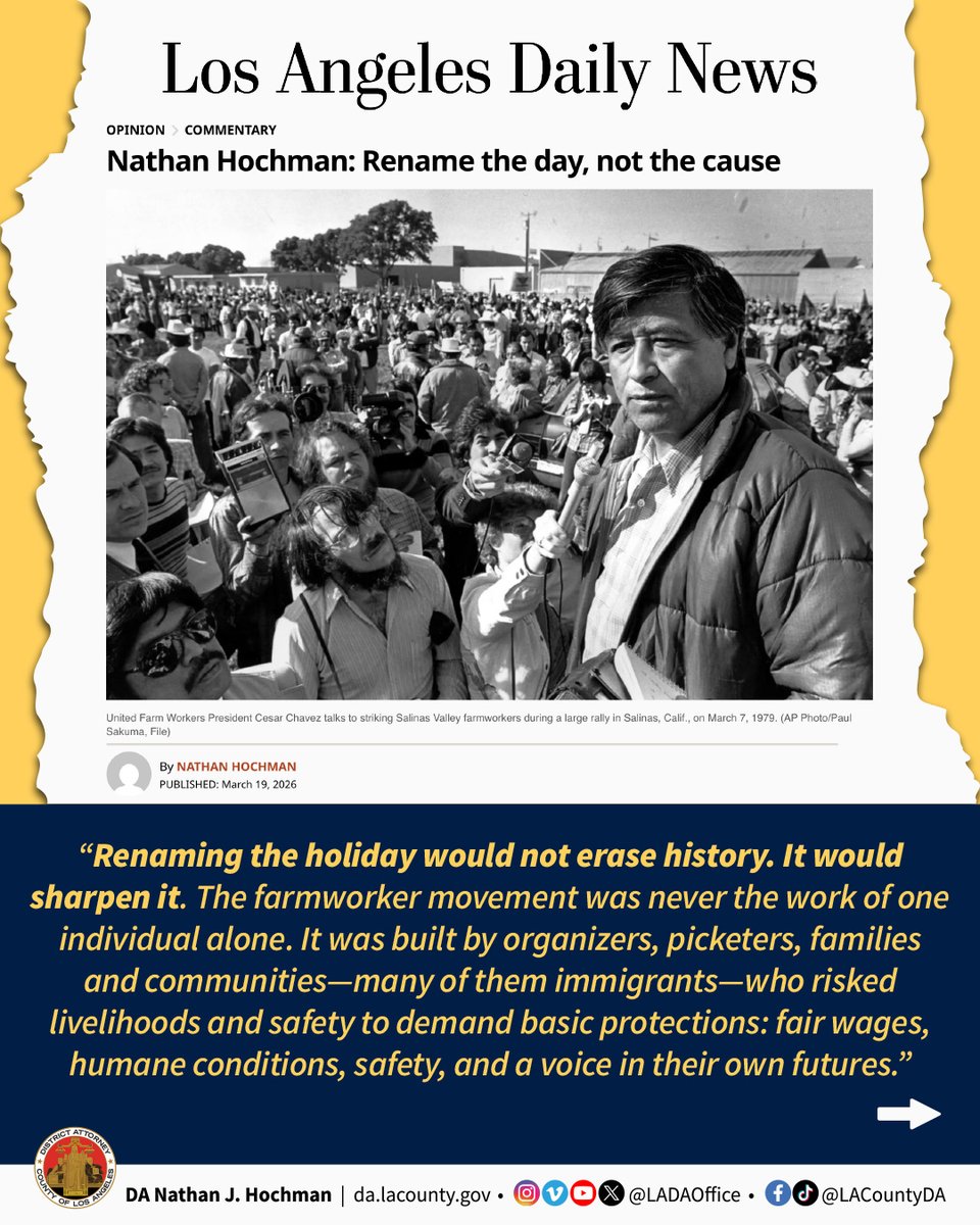 Los Angeles County District Attorney’s Office tweet media