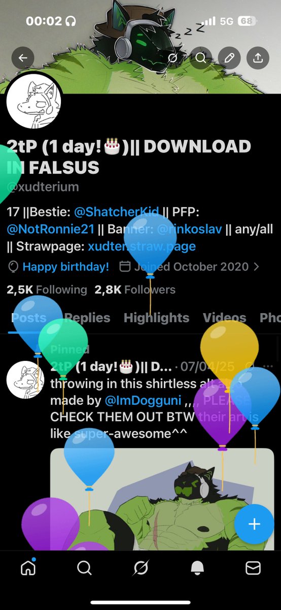 2tP (NOW!🎂)|| DOWNLOAD IN FALSUS tweet media