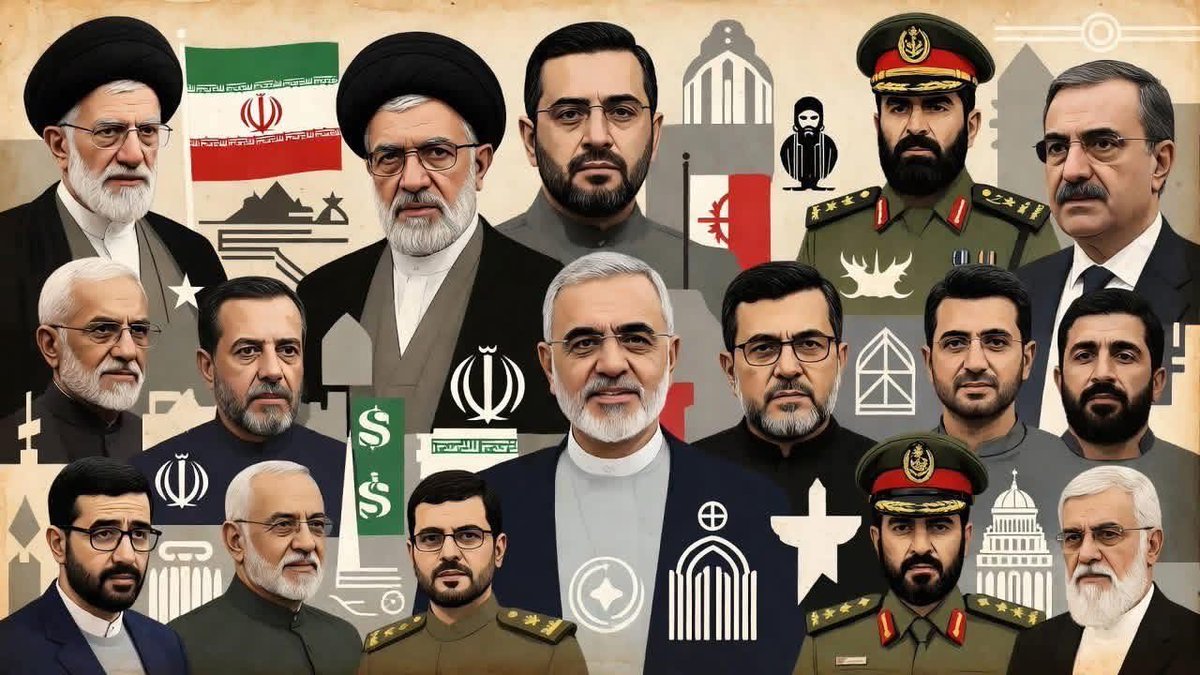 JoelAdamesTV's tweet image. La alta cúpula Iraní está compuesta por:

Líder  Supremo Mojtaba Khamenei

Frente Palestino-HAMAS

Frente libanés -HEZBOLLAH

Frente  Huties- YEMEN