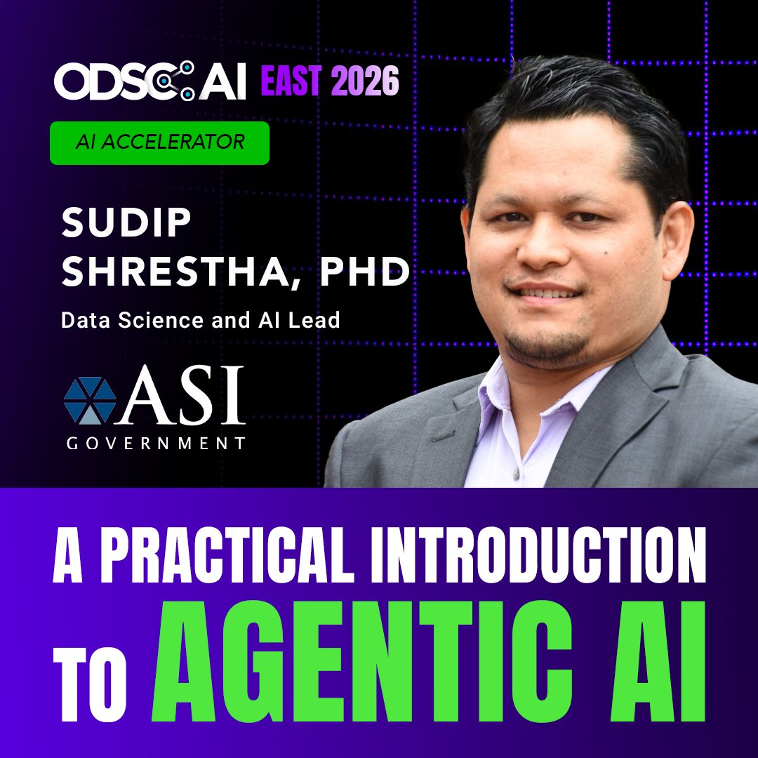 ODSC (Open Data Science Conference) AI tweet media