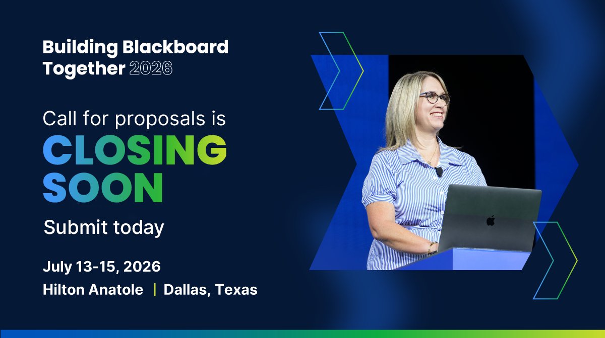 Blackboard tweet media