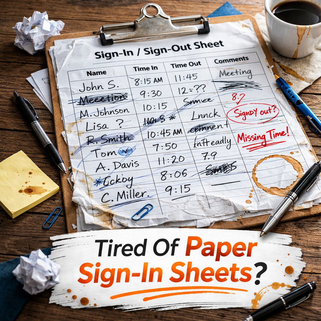 Serialio's tweet photo. How to Replace Paper Sign-In Sheet with a Simple iPad Solution (No Training Required)
https://t.co/bOXn6fAoQC https://t.co/1DlxwMYriK