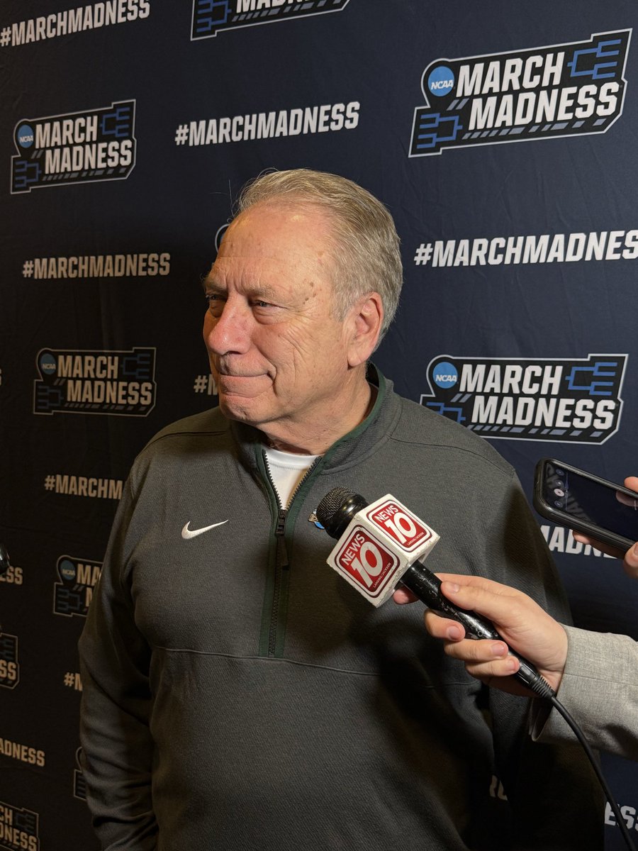 SethWellsTV's tweet image. We talking with Tom Izzo right now. Video posted to @wilxTV platforms shortly. #MSU #MarchMadness