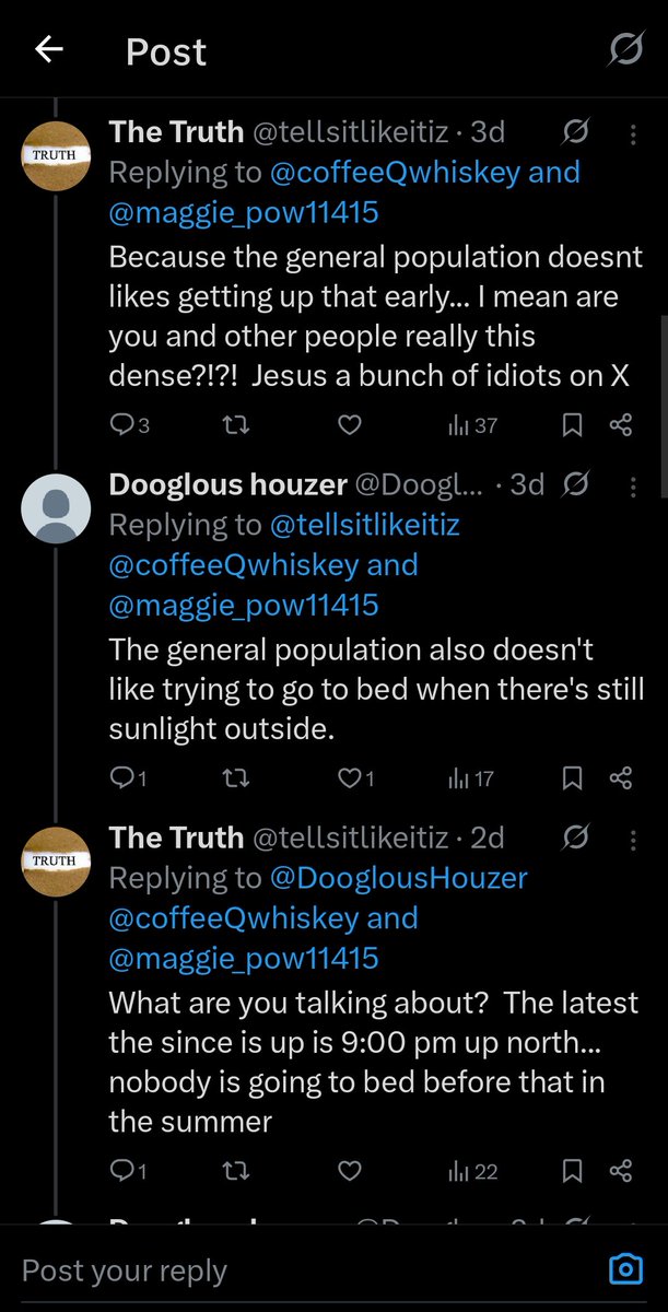 The Truth tweet media