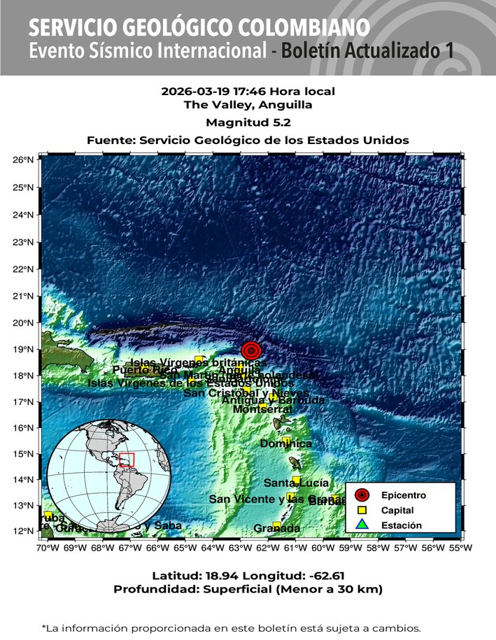 Servicio Geológico Colombiano tweet media
