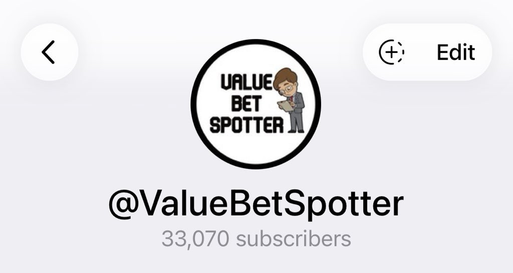 The Value Bet Spotter tweet media