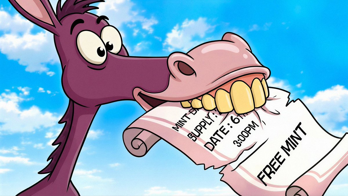 The wait is over.  
Mad Donks mint date is officially locked in.

06/04 at 3:00 PM UTC+1  
Free mint  Supply: 2,222

Get ready