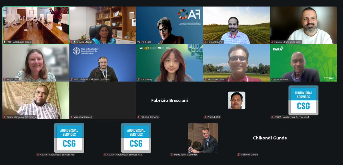 FAOInnovation's tweet photo. The #ATIO taxonomy workshop brought experts together to rethink how we organize innovation data.
🎯 Next step: feed insights into the ATIO Knowledge Base → https://t.co/SJc6BYqklo
 #AgInnovation #STIPortal https://t.co/fdCSoPmD05